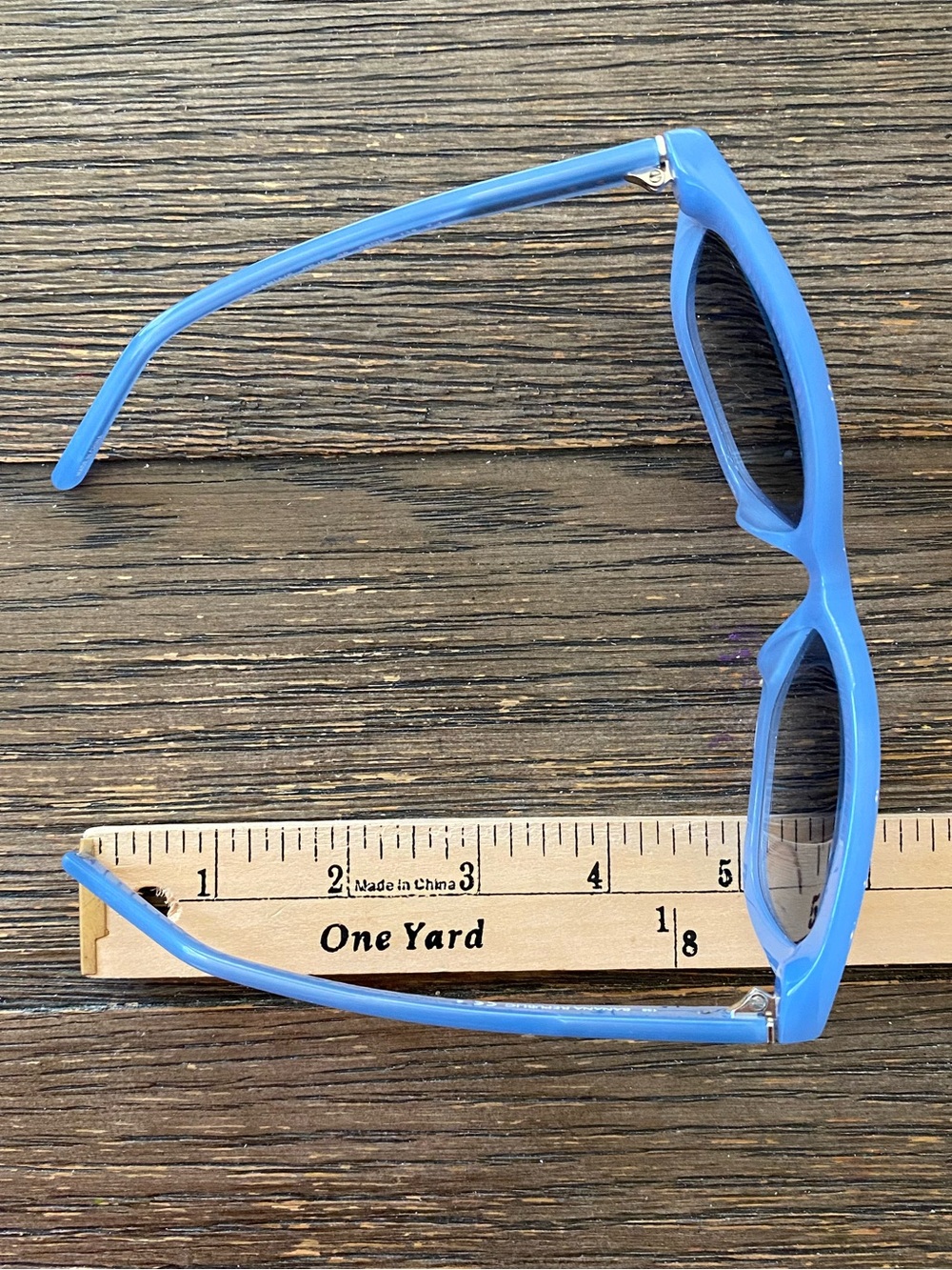 Banana Republic Women's Sunglasses Daria/S Blue Cat Eye Gradient Lenses 100% UV - Picture 6 of 6